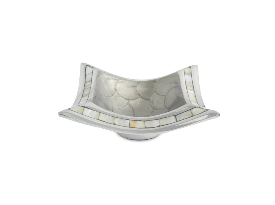 Julia Knight 6.5" Platinum Pagoda Bowl - Classic Elegant Tableware