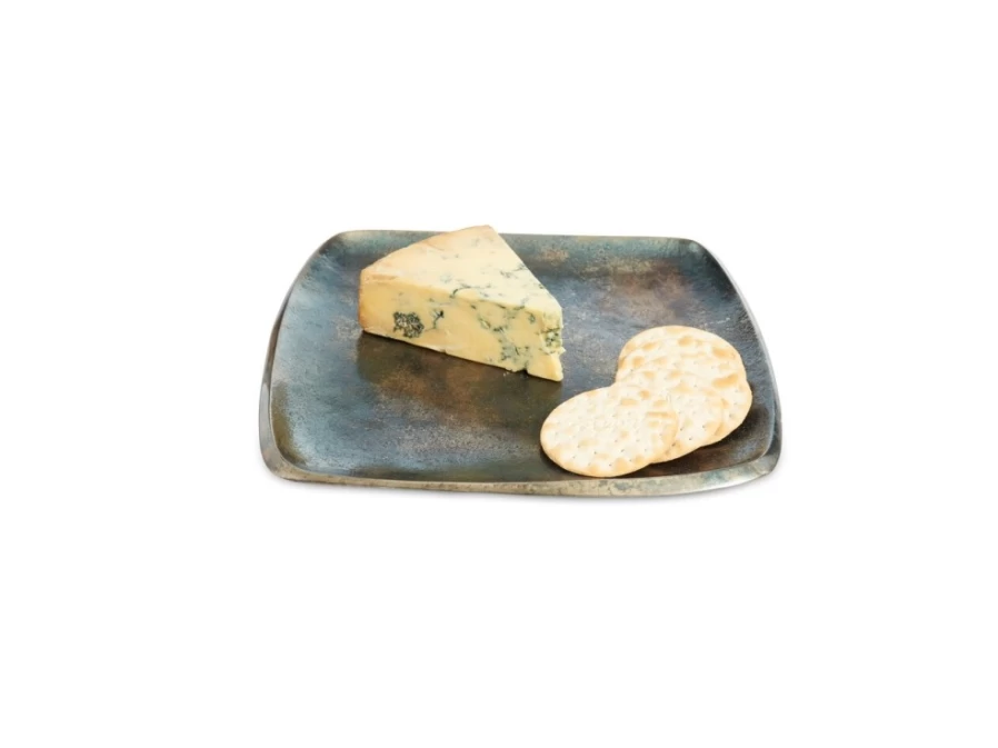 Julia Knight 9-Inch Stackable Square Tray in Steel Blue - Durable Eclipse Collection