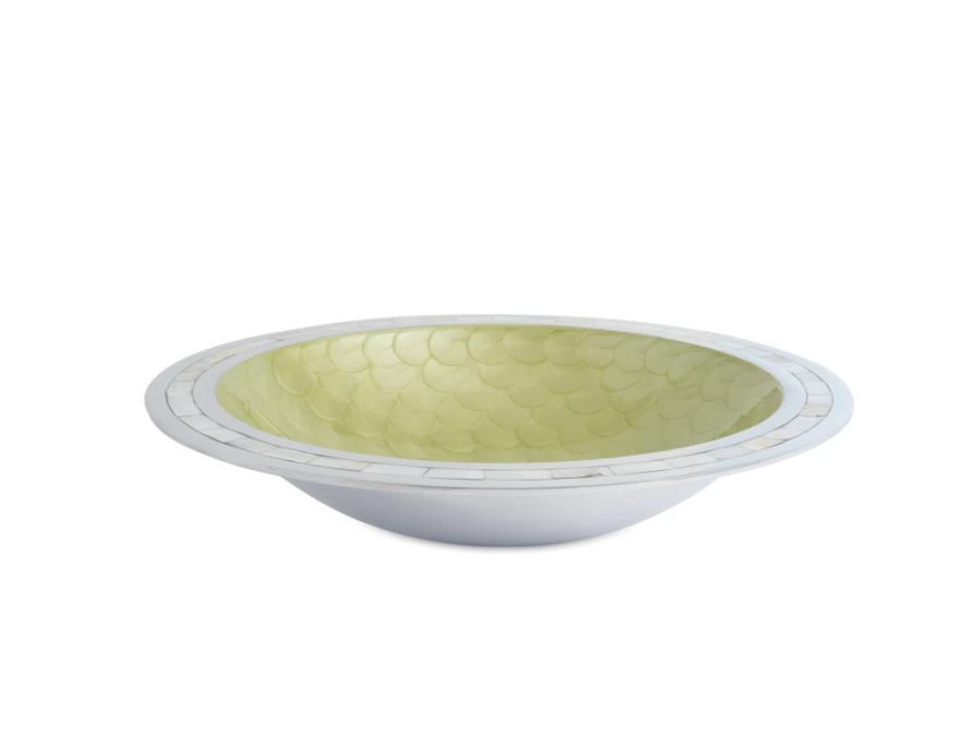 Julia Knight 15-Inch Classic Round Kiwi Serving Bowl – Durable & Stylish Kitchenware