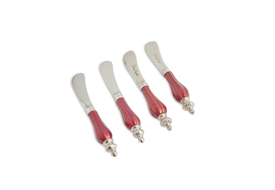 Julia Knight Peony Spreader Knife - Premium Pomegranate Kitchen Tool for Precise Cutting