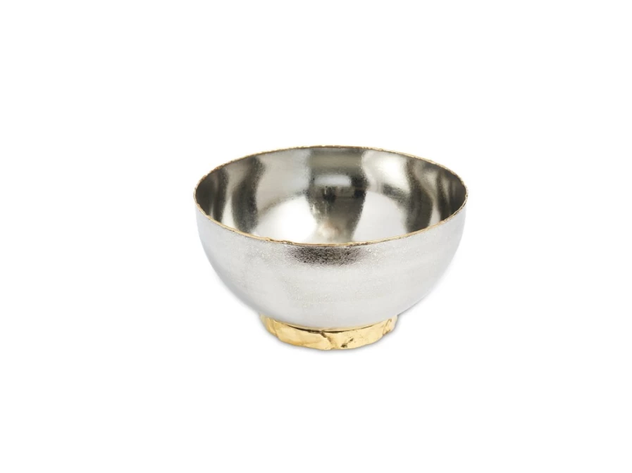 Julia Knight 8-Inch Frosted Glass Bowl - Sierra Collection