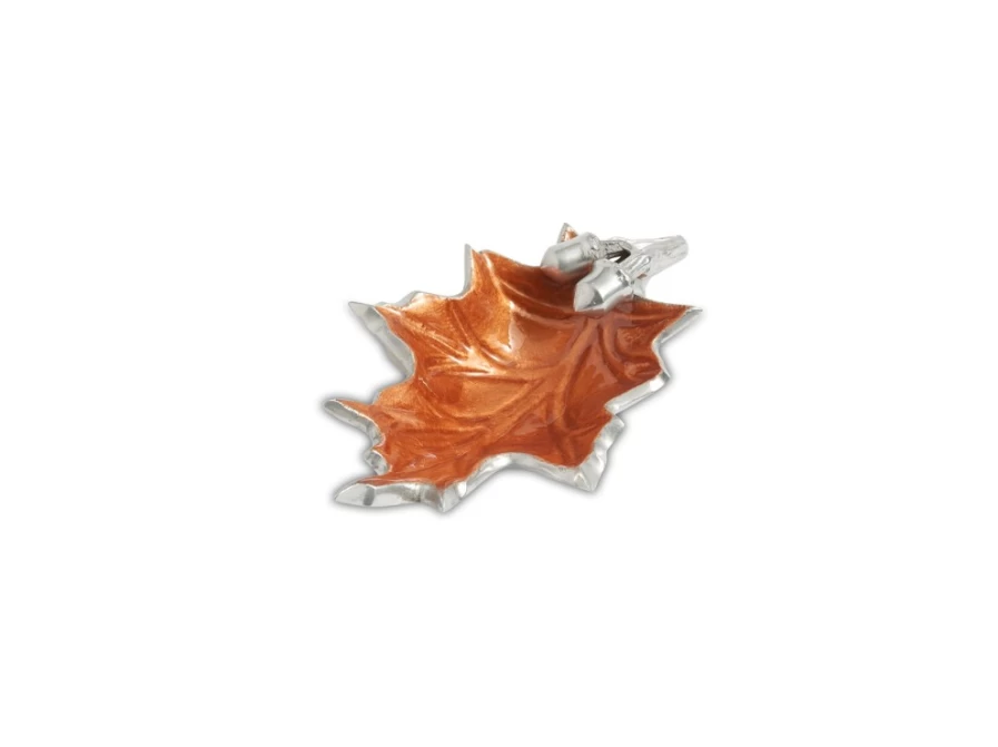 Julia Knight 6-Inch Petite Oak Leaf Spice Bowl for Kitchen & Dining