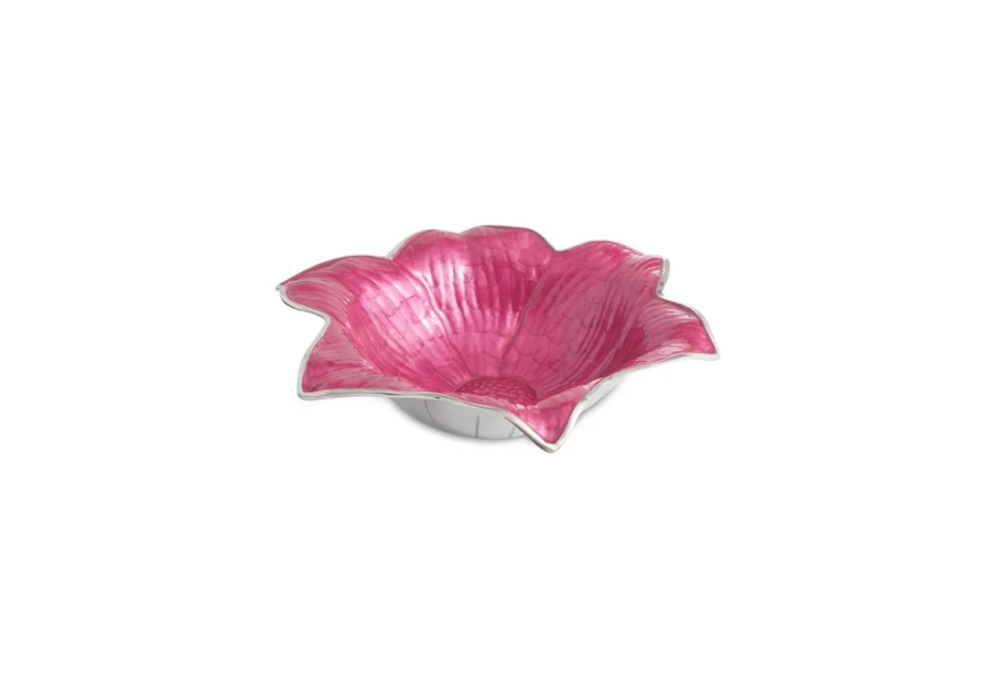 Julia Knight 15-Inch Decorative Bowl with Raspberry Design - Lily Collection