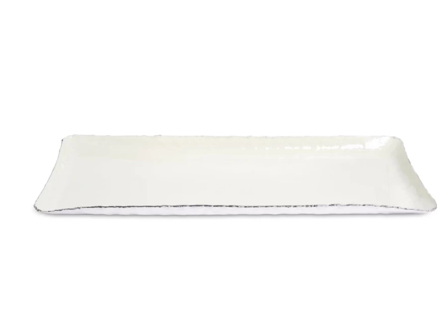 Julia Knight 17-Inch Rectangular Cascade Cloud Serving Tray