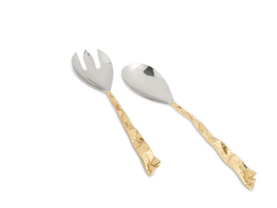 Julia Knight Premium Salad Serving Set - Elegant Sierra Design for Dining & Entertaining