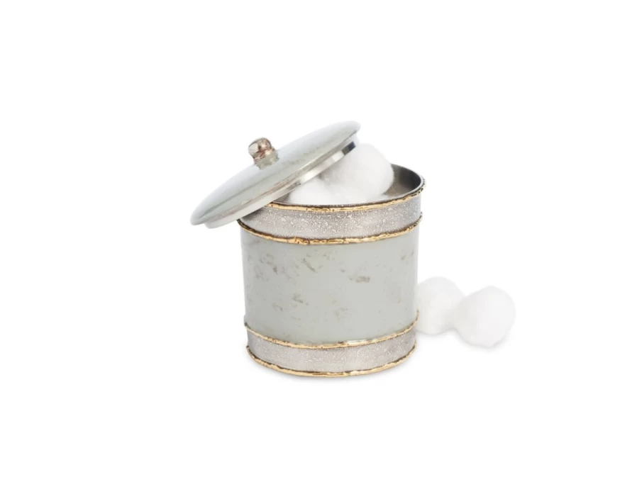 Julia Knight 5.5-Inch Covered Canister with Mist Finish – Airtight Kitchen Storage Solution