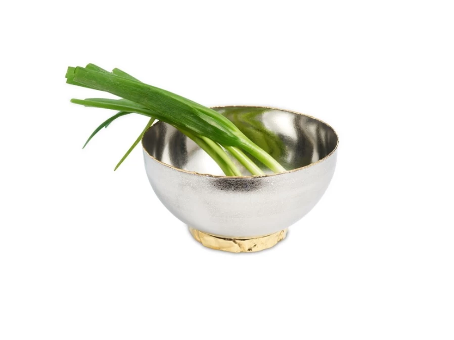 Julia Knight 8-Inch Frosted Glass Bowl - Sierra Collection