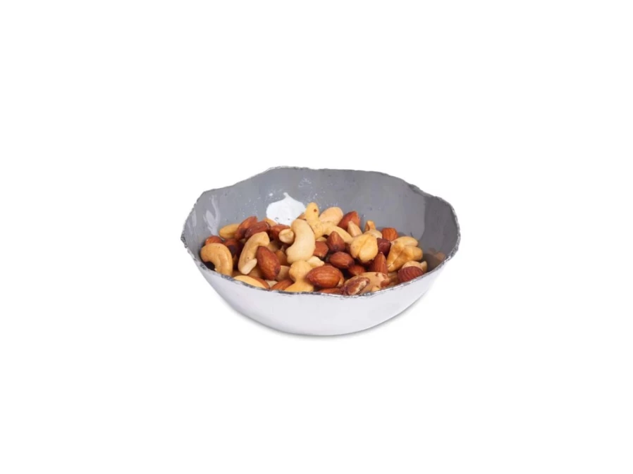 Julia Knight 6-Inch Shallow Cascade Bowl in Mist Color – Elegant Ceramic Serving Dish