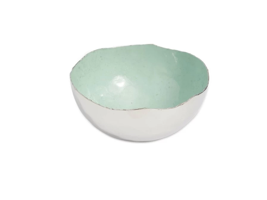Julia Knight 6" Cascade Surf Bowl - Handcrafted Ceramic Bowl for Beach Decor & Coastal Living