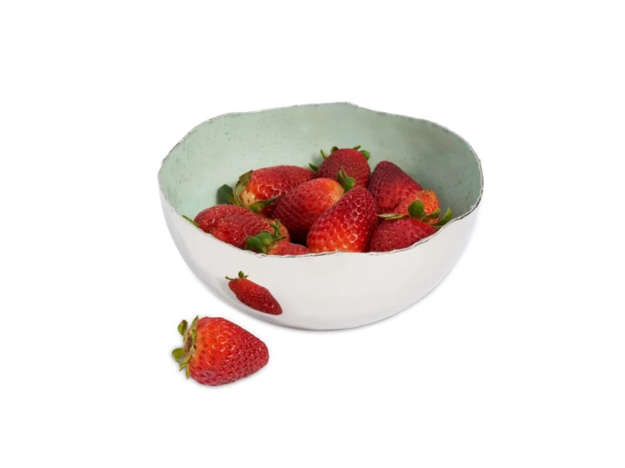 Julia Knight 6" Cascade Surf Bowl - Handcrafted Ceramic Bowl for Beach Decor & Coastal Living