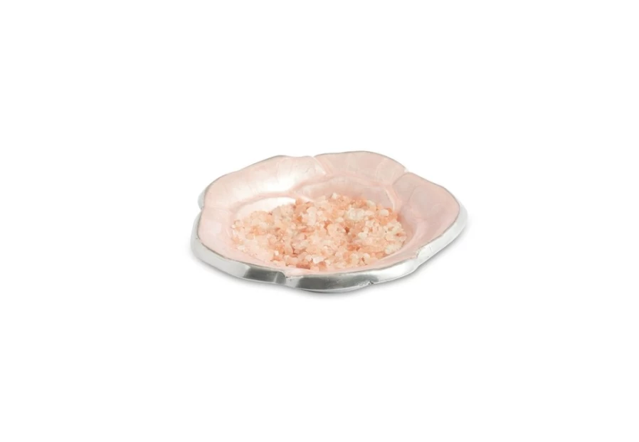 Julia Knight Pink Ice Rose Petite Bowl 4" - Elegant Ceramic Dessert Bowl