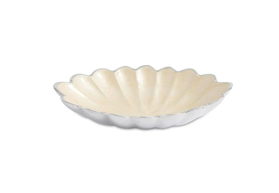 Julia Knight 8-Inch Oval Porcelain Bowl with Peony and Snow Design – Elegant Tableware