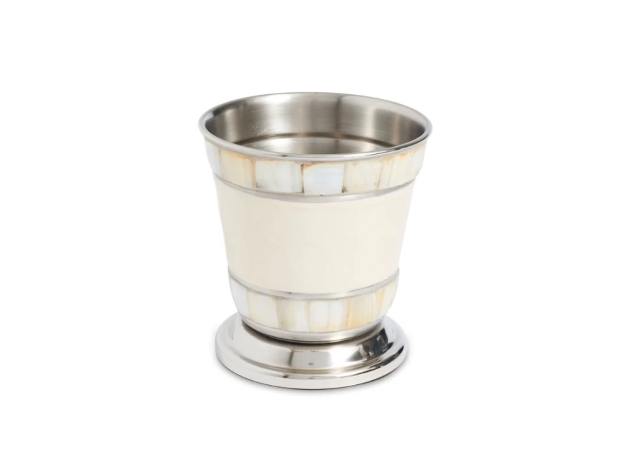 Julia Knight Classic 4.5" Insulated Tumbler with Snow Design - Stainless Steel Cold Drink Cup