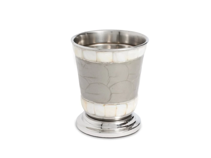 Julia Knight Classic 4.5" Platinum Tumbler – Insulated Stainless Steel Cup