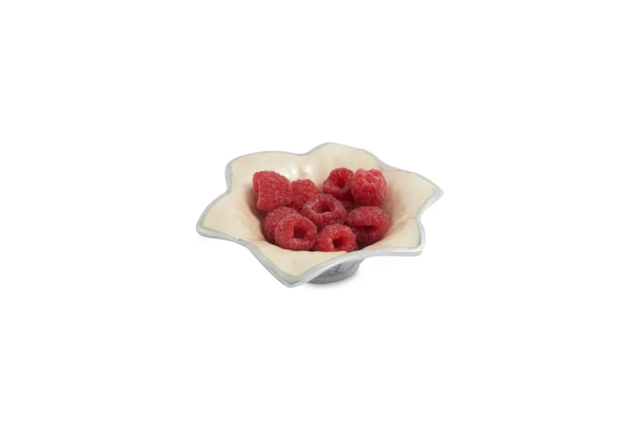 Julia Knight 4-Inch Lily Bowl - Elegant Snow-Themed Tableware for Dining & Decor