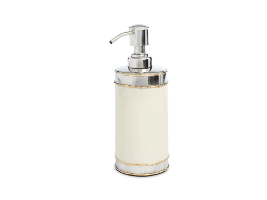 Julia Knight 7.5" Cloud Design Soap and Lotion Dispenser - Elegant Bathroom Decor