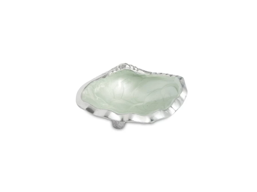 Julia Knight 5" Tahitian Clam Petite Bowl with Hydrangea Floral Design